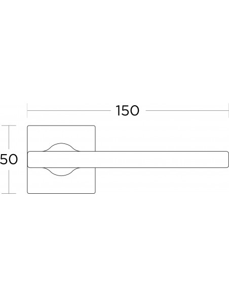 Πόμολο και χειρολαβή για πόρτα Convex σειρά 2165