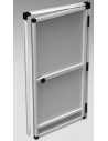 Opening screens for door
