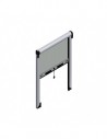 Aluminum screens for doors and windows