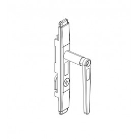 Accessory main body bolt for windows and aluminum door 1626 Fapim