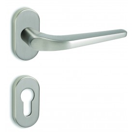 Knob handle with oval rosette series 1505
