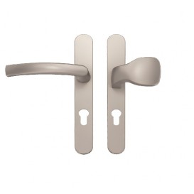 Handle entrance dual-knob handle