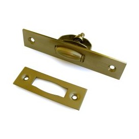 Stud for door with brass barrel