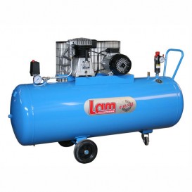 Wheeled air compressor with two-cylinder belt 270 / 4T / EASY