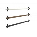 Adjustable safety bar for entry doors of all types