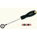 Torx screwdriver with FORCE hole