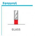 Air-stop GLASS BOTTOM SLIDE for glass doors