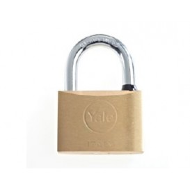 Brass padlock with double locking