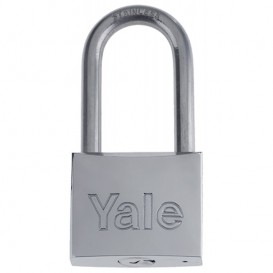 Long stainless steel lock with double locking