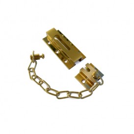 Safety Chain Flat Brass