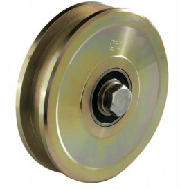 Roller with screw two square profile bearings