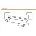 Αεροστόπ DECIBEL για πόρτες αλουμινίου/μεταλλικές/ξύλου/PVC