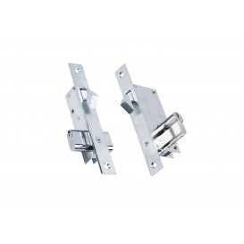 Safety lock with key hooks for sliding doors of iron and aluminum