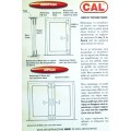 Ασφάλεια για συρόμενες πόρτες και παράθυρα αλουμινίου παλαιού τύπου (τιγράκι)