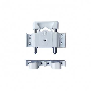 Double security latch for opening doors and windows