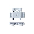 Double security latch for opening doors and windows