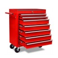 Wheeled Toolbox with 7 Drawers - tool cart - toolbox
